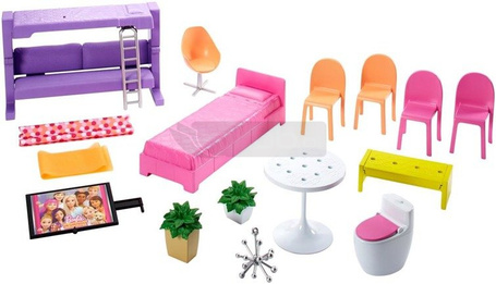 Barbie Dreamhouse Idealny domek dla lalek ze światłem i dźwiękiem