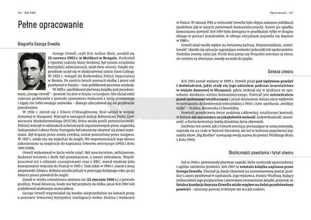 Rok 1984 ze streszczeniem i opracowaniem GREG