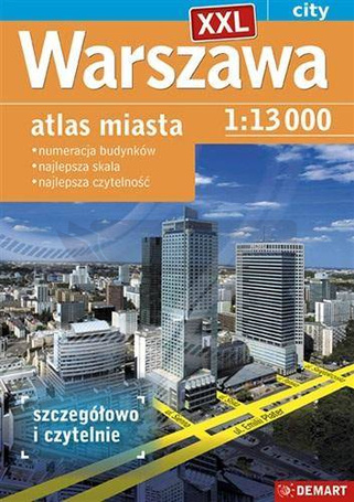 Warszawa XXL atlas miasta