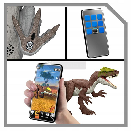 JURASSIC WORLD SURVIVAL DINOZAUR Carnotaurus duża figurka 43cm z dźwiękiem JKG85