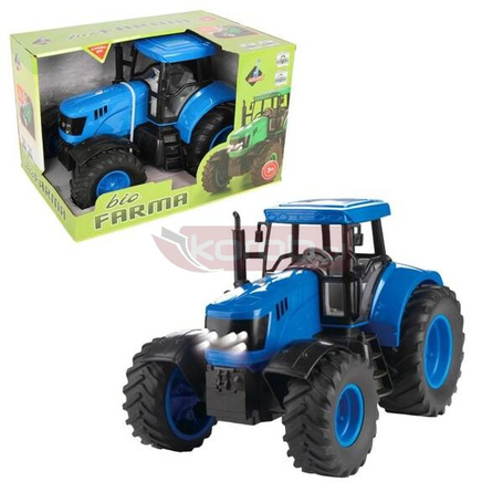 Traktor duży niebieski