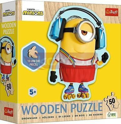 Puzzle 50 konturowe Szalony Minionek TREFL