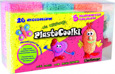 Sellmar Plastocoolki - Akcesoria 5 sztuk