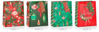 Torba prezentowa Boże Narodzenie 18x10x23cm MIX