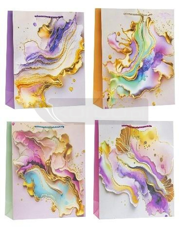 Torebka ozdobna 26x32x10cm mix ROZETTE
