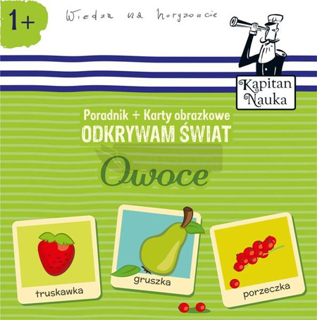 Odkrywam świat Owoce Książka + Karty obrazkowe