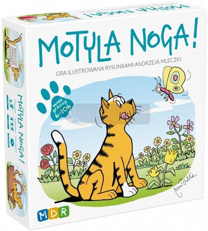 Gra Motyla noga!