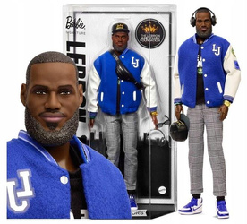 LALKA BARBIE SIGNATURE LeBron James Kenbassadors Doll, lalka kolekcjonerska HRM33