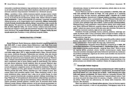 Konrad Wallenrod z oprac. GREG