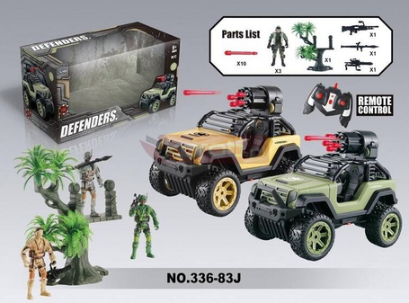 Auto R/C + ład z wyrzutnią