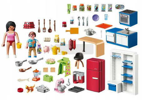 PLAYMOBIL Dollhouse 70206 Rodzinna kuchnia