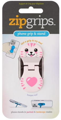 ZipGrip uchwyt na palce do telefonu Kotek