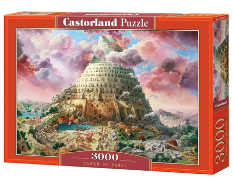 Puzzle 3000 Wieża Babel CASTOR