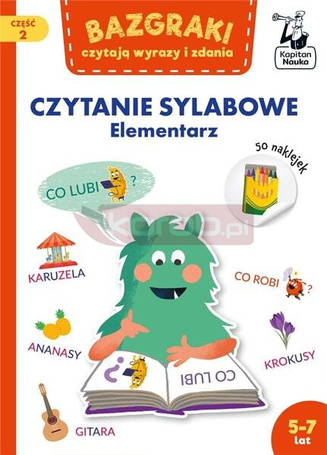 Kapitan Nauka Bazgraki czytają wyrazy i zdania