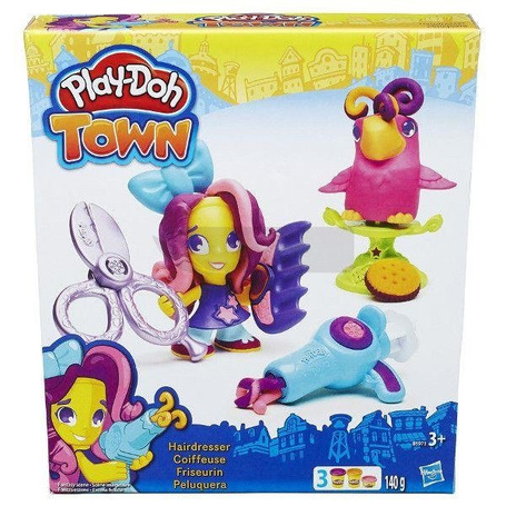 Play Doh Town Fryzjer i papuga