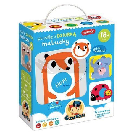 Puzzle z dziurką Maluchy 18m+