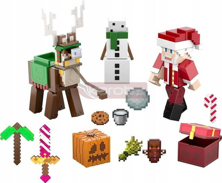 MINECRAFT KALENDARZ ADWENTOWY 2024 24 niespodzianki HXM86