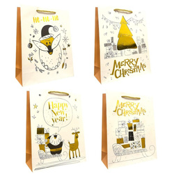 Torebka prezentowa M Boże Narodzenie mix