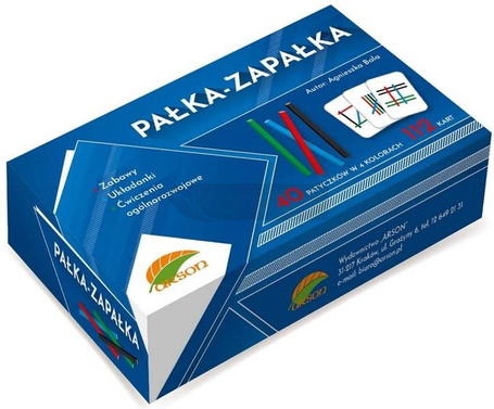 Pałka - zapałka. Karty edukacyjne