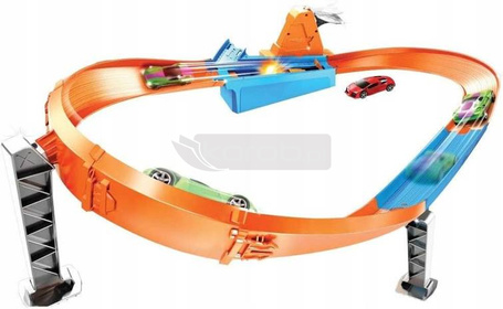 HOT WHEELS TOR SZYBKI WYŚCIG +AUTO GJM75