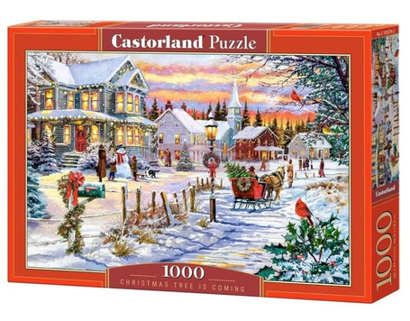 Puzzle 1000 Christmas Tree is Coming CASTOR
