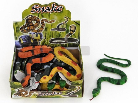 Wąż gumowy 26cm MIX