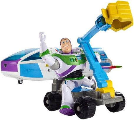 Toy Story 4 Statek kosmiczny Buzza Astrala Zestaw do zabawy + figurka i dodatkowy pojazd