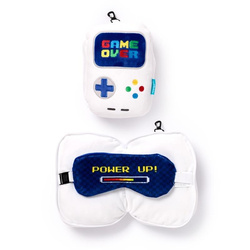 Poduszka podróżna i maska na oczy Gra skończona