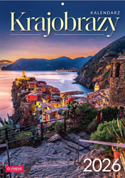 Kalendarz 2026 A4 Wieloplanszowy Krajobrazy