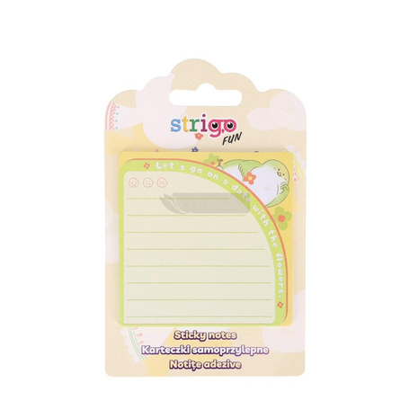 Karteczki samoprzylepne 73x73mm 20K żółte