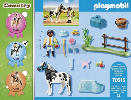PLAYMOBIL Country 70515 Kucyk Lewitzer