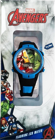 Zegar cyfrowy ze światełkami Avengers