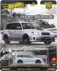 HOT WHEELS PREMIUM CAR CULTURE FAST WAGONS 5/5 Subaru Forester STI JBK87