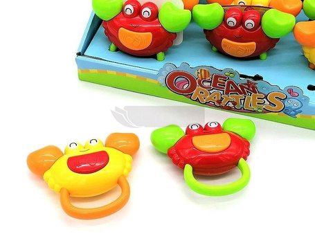 Krab muzyczny ze światłem (12szt)