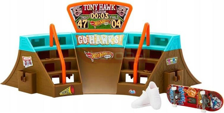 HOT WHEELS DESKOROLKA Skate + buty ZESTAW STADIUM SKATEPARK HPG34