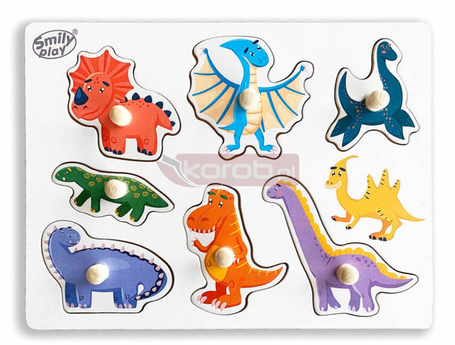 Układanka Dinozaury
