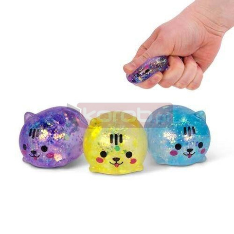 Kotki Scrunchems antystresowe brokatowe MIX