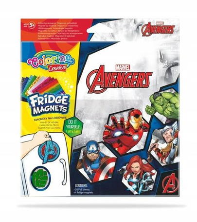 COLORINO CREATIVE MAGNESY NA LODÓWKĘ AVENGERS 91468