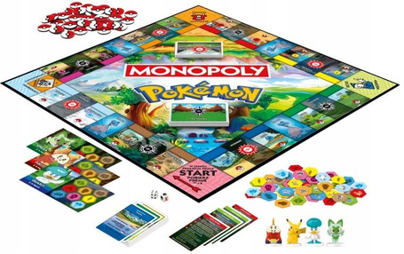 GRA PLANSZOWA POKEMON Hasbro, wersja polska +8 lat G0716