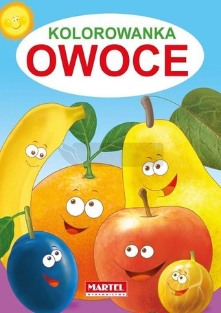 Kolorowanka Owoce