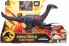 JURASSIC WORLD DINOZAUR atakujący THERIZINOSAURUS z dźwiękiem, szponami JCG17
