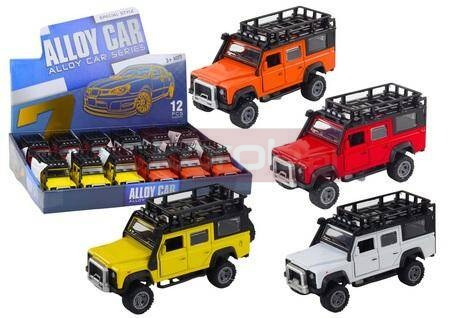 Auto terenowe 1:32 światła dźwięk napęd metal MIX