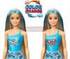 LALKA BARBIE KOLOROWA NIESPODZIANKA KOLOROWE WZORY Color Reveal HRK06