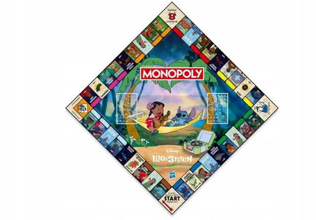 GRA PLANSZOWA MONOPOLY DISNEY LILO & STITCH gra planszowa dla całej rodziny