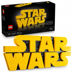LEGO STAR WARS 75407 LOGO STAR WARS ZBUDOWANE Z KLOCKÓW zestaw klocków