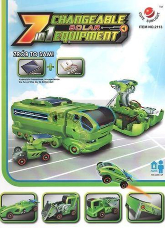 Robot Solarny 7 w 1 ciężarówka