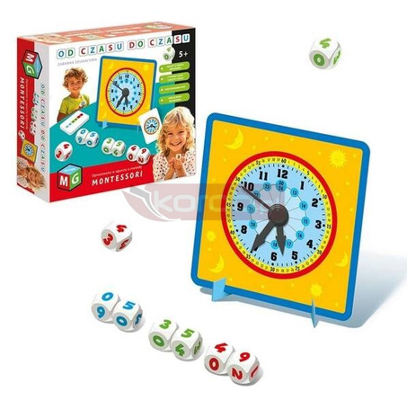 Od czasu do czasu - Zegar edukacyjny Montessori