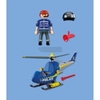 PLAYMOBIL CITY ACTION 72080 Policyjny helikopter, zestaw dla dzieci +4 lata
