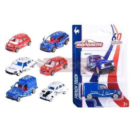 Majorette French Touch Premium Cars 6 rodzajów