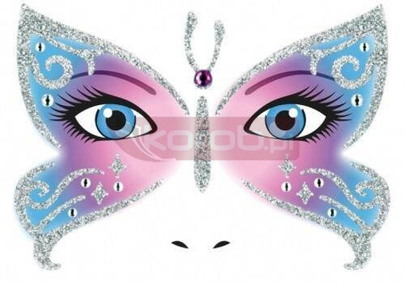 Naklejka Face Art Motyl